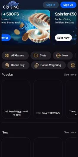 Crusino mobile lobby
