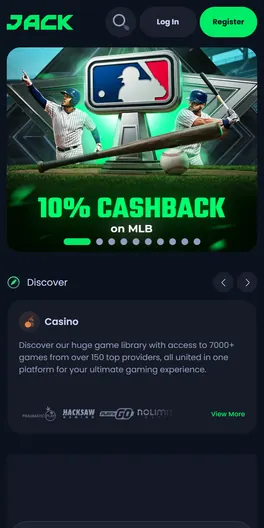 Jack (ex Jackbit) mobile lobby