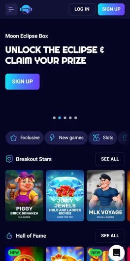 Spinjo mobile lobby