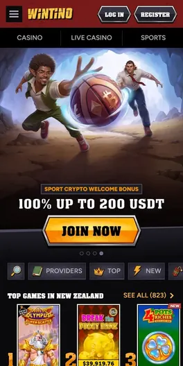 Wintino mobile lobby